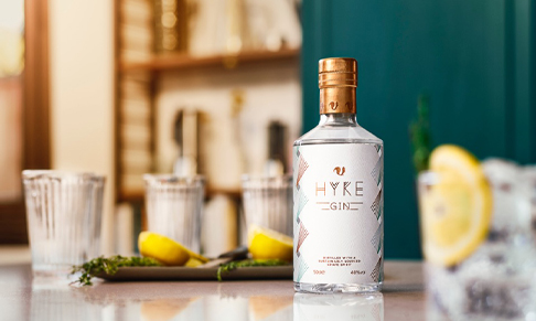 Gin brand HYKE announces launch and appoints PR